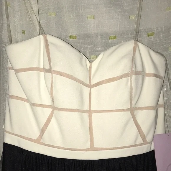 NWT JS Collections Strapless Evening Gown Prom Dress Size 10
